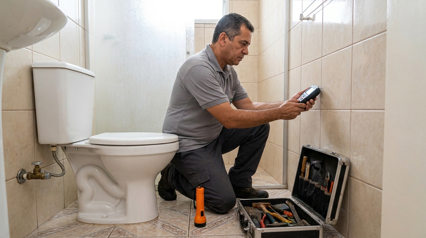 Caça Vazamento de Água no Alto da Matriz, Catanduva‑SP